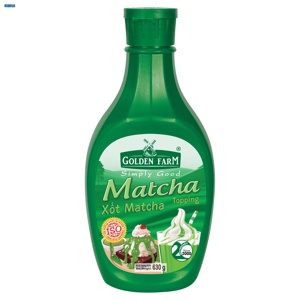 Sốt matcha Golden Farm - 630g