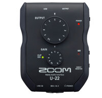 Soundcard thu Âm Zoom U-22