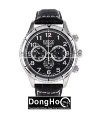 Đồng hồ nam dây da Seiko SRW037P2