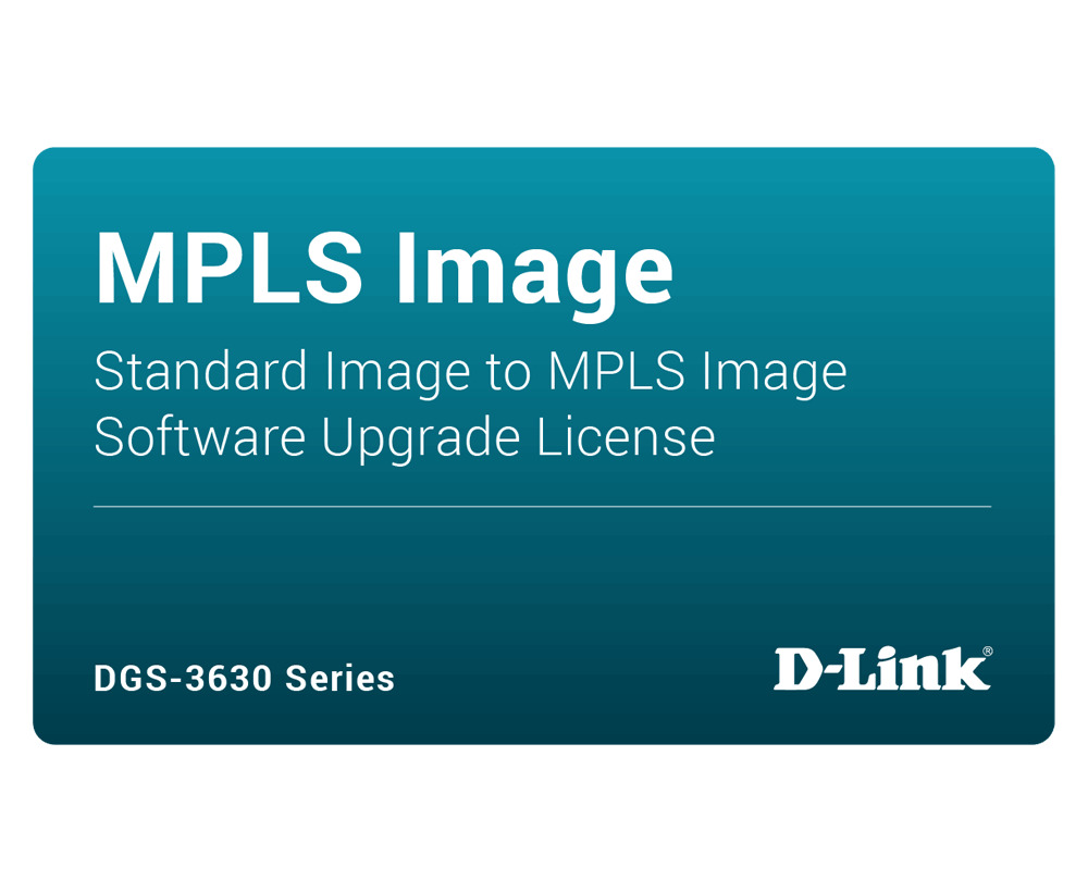 Standard Image to MPLS Image Upgrade License D-Link DGS-3630-52TC-SM-LIC