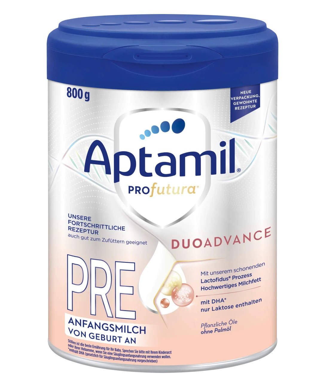 Sữa Aptamil Đức Profutura Duoadvance PRE hộp bạc 800g