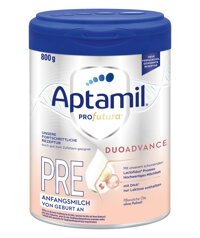 Sữa Aptamil Đức Profutura Duoadvance PRE hộp bạc 800g
