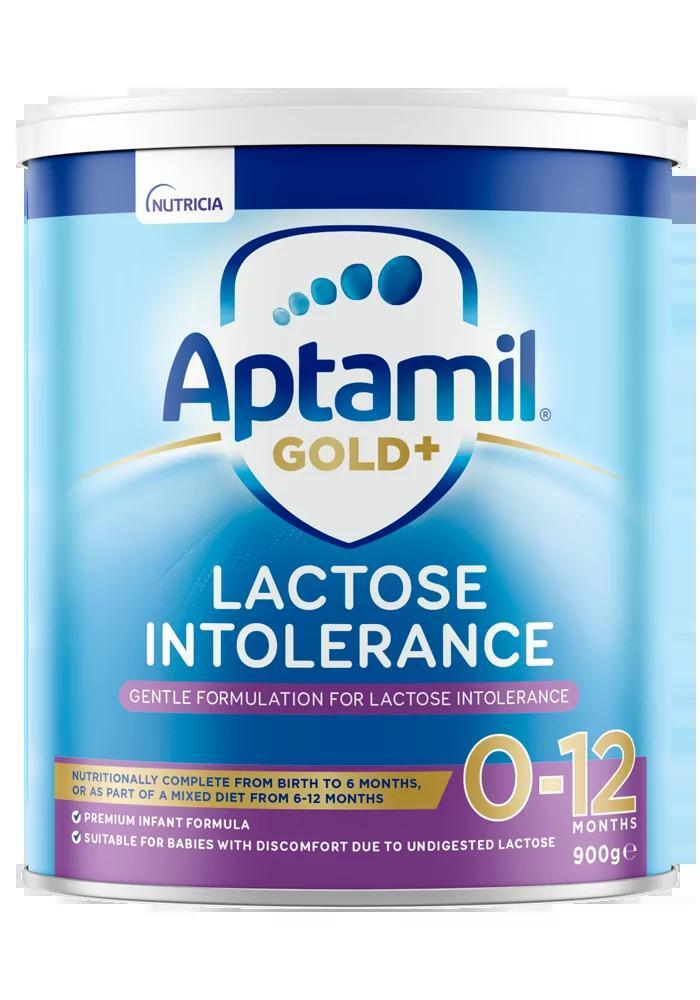 Sữa Aptamil Gold Lactose Intolerance cho bé bất dung nạp lactose hộp 900g