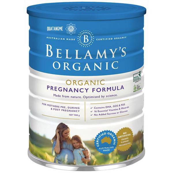 Sữa bầu của Bellamy Organic hộp 900gr
