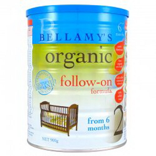 Sữa bột Bellamy's Organic số 2 - hộp 900g (dành cho trẻ từ 6-12 tháng tuổi)