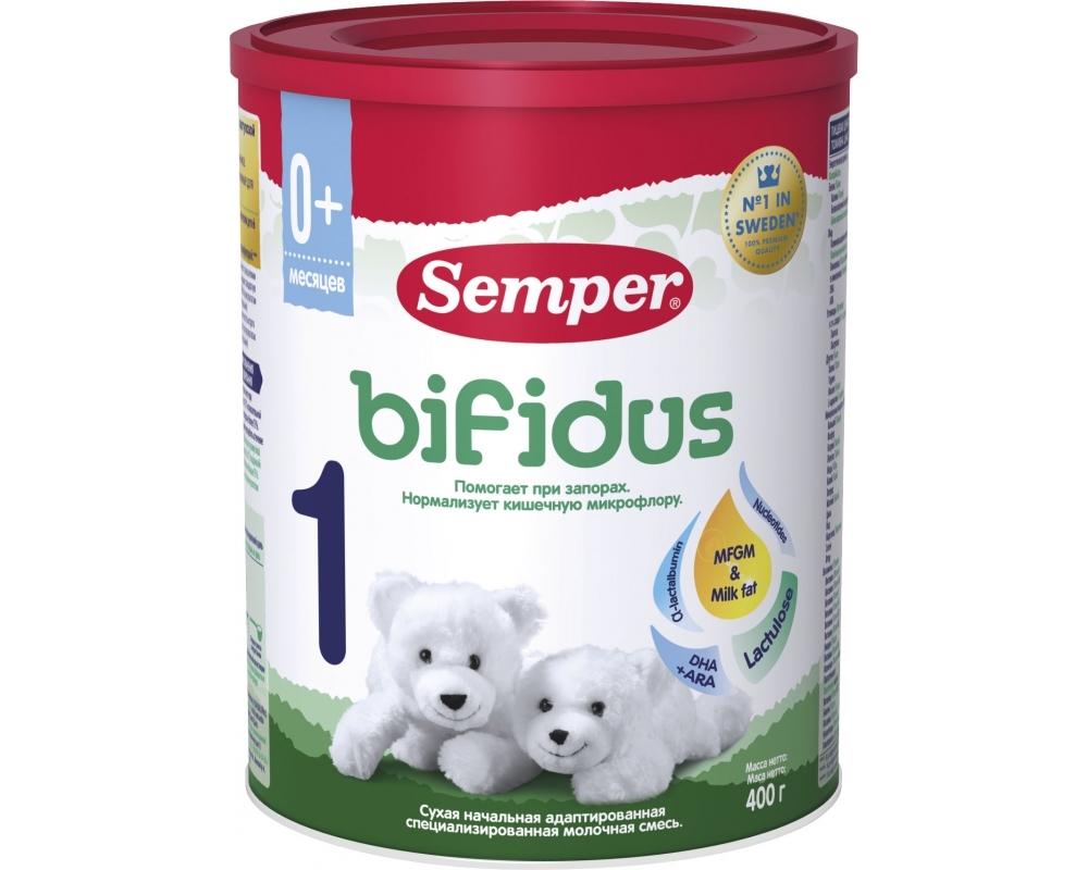 Sữa béo Semper bifidus số 1, 400g