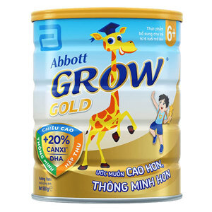 Sữa bột Abbott Grow Gold 6+ 900g (từ 6 tuổi trở lên)