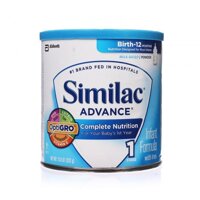 Sữa bột Abbott Similac Advance OptiGro - hộp 352g (dành cho trẻ từ 0-12 tháng tuổi)