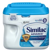 Sữa bột Abbott Similac Advance Complete Nutrition - hộp 658g (dành cho trẻ từ 0 - 12 tháng)