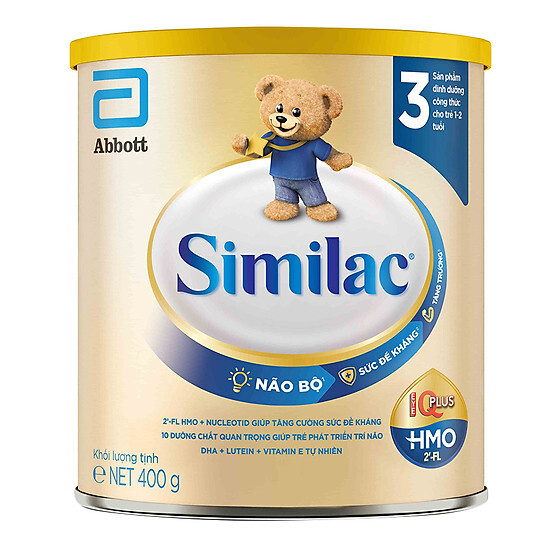 Sữa bột Abbott Similac Eye-Q 3 HMO 400g