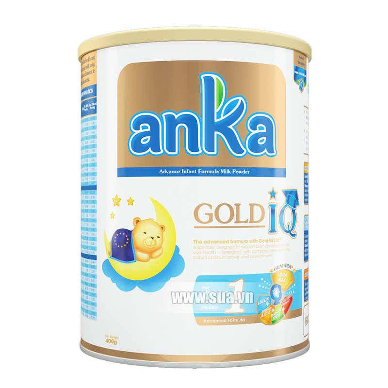 Sữa bột Anka Gold IQ số 1 - hộp 400g (0 - 6 tháng)