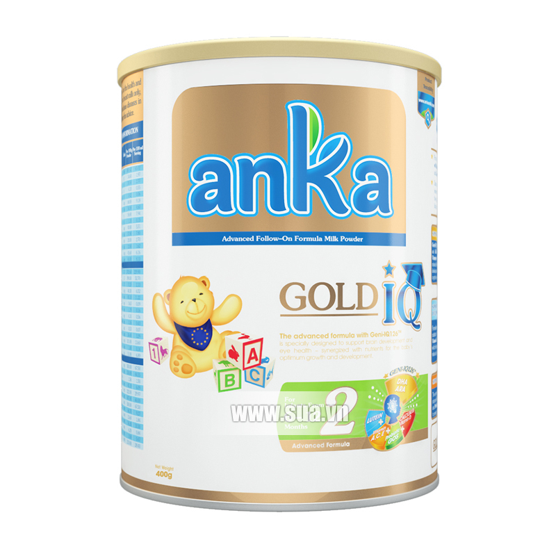 Sữa bột Anka Gold IQ số 2 - hộp 400g (6 - 12 tháng)