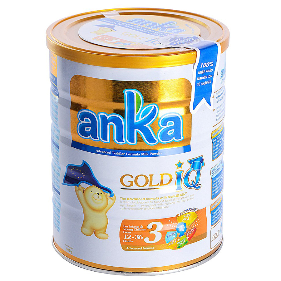 Sữa bột Anka Gold IQ số 3 - hộp 400g (dành cho trẻ từ 1-3 tuổi)