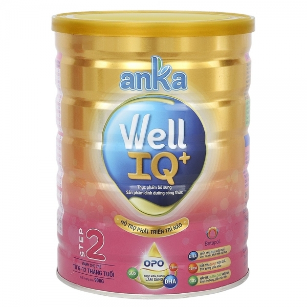 Sữa bột Anka Well IQ+ Step 2 - 900gr