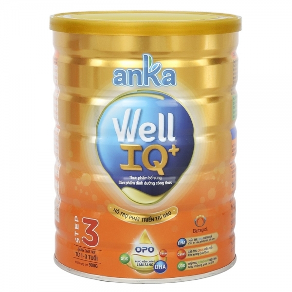 Sữa bột Anka Well IQ+ Step 3 - 900gr