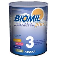 Sữa bột Biomil Plus số 3 - hộp 400g  (1 - 3 tuổi)