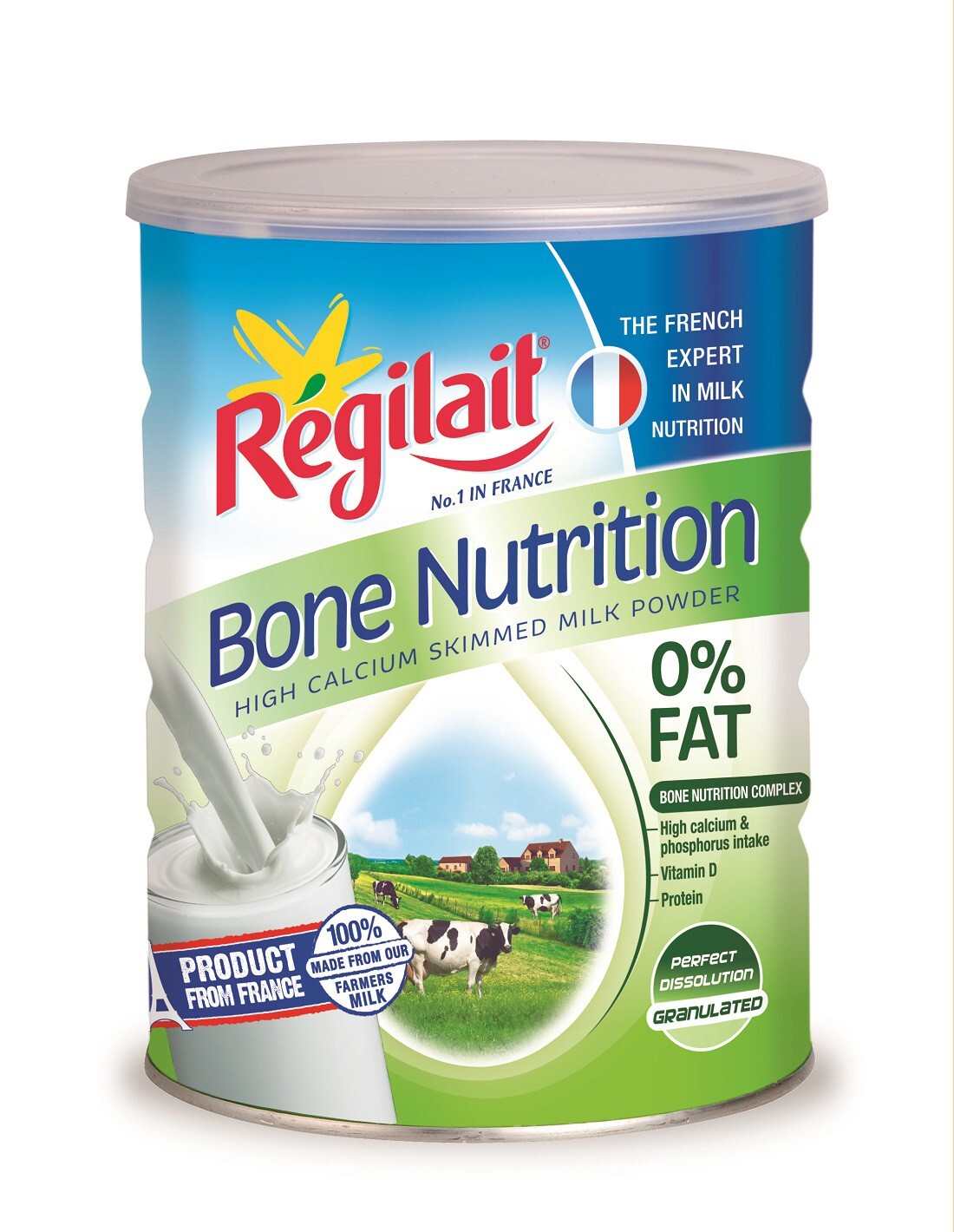 Sữa bột canxi không béo Regilait Bone Nutrition - hộp 700g