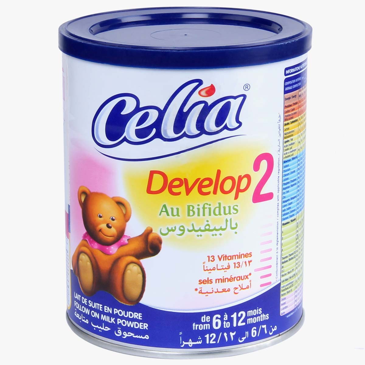 Sữa bột Celia Develop số 2 - hộp 400g (dành cho trẻ từ 6 - 12 tháng)