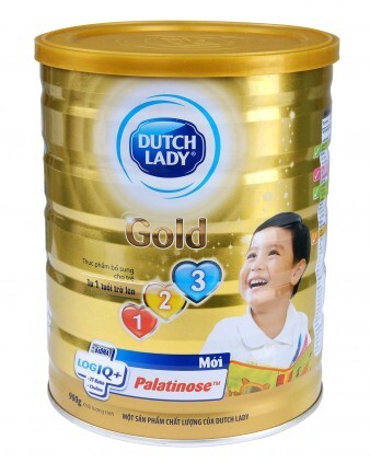 Sữa bột Dutch Lady Cô gái Hà Lan Gold 123 - hộp 900g (dành cho trẻ từ 1-3 tuổi)