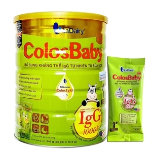 Sữa bột ColosBaby Gold 1+ - 35 gói 546g (trẻ 1 - 2 tuổi)