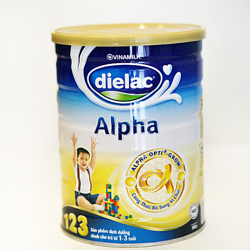 Sữa bột Dielac Alpha 123 - hộp 900g (dành cho trẻ từ 1 - 3 tuổi)