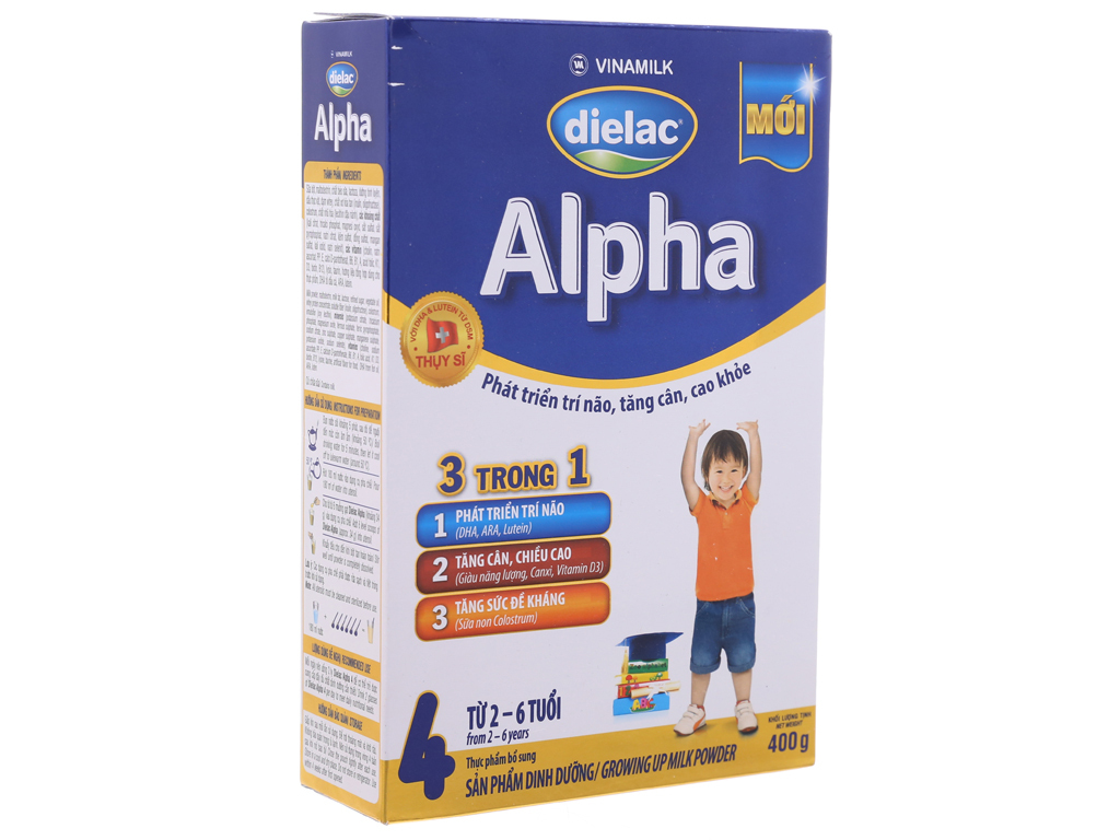 Sữa bột Dielac Alpha 4 400g