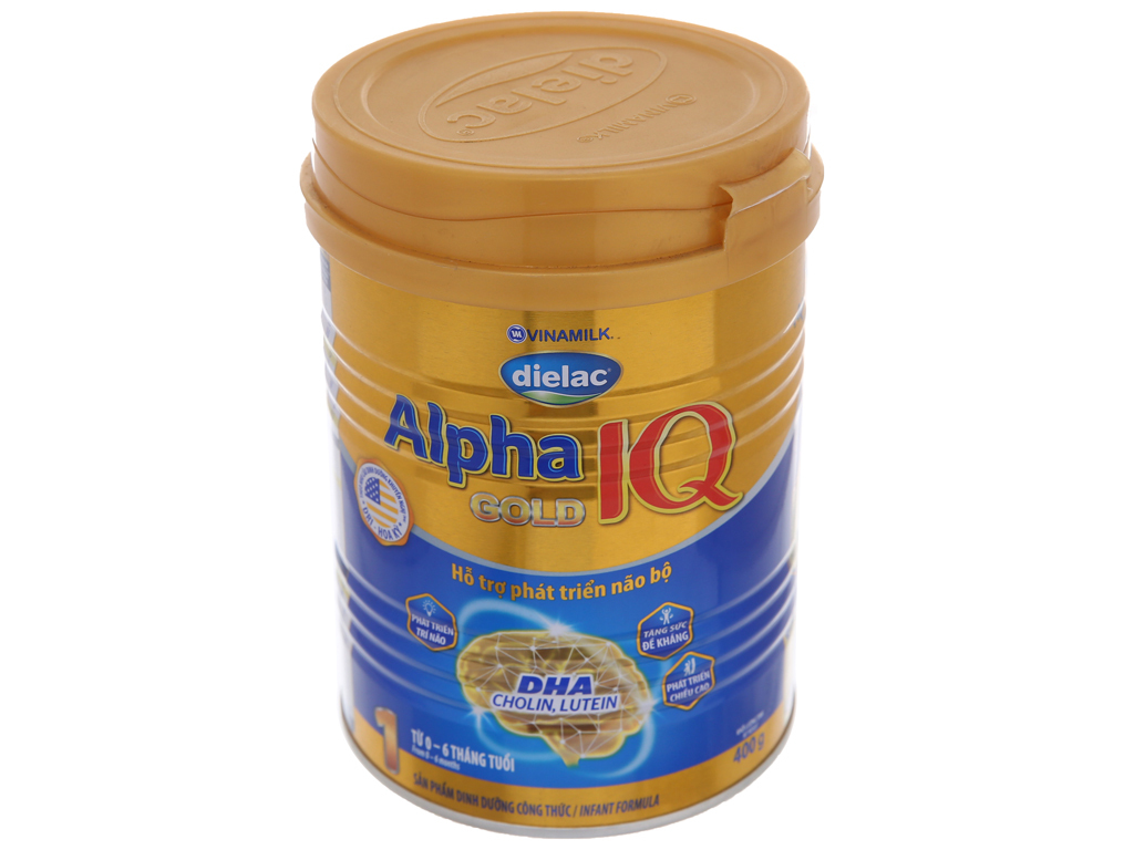 Sữa bột Dielac Alpha Gold IQ 1 400g