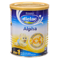 Sữa bột Dielac Alpha Step 1 - hộp 900g (dành cho trẻ từ 0 - 6 tháng)
