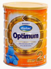Sữa bột Dielac Optimum Step 2 - hộp 400g (dành cho trẻ từ 6 - 12 tháng)