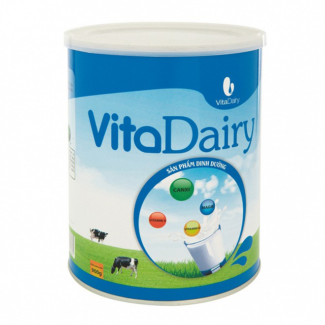 Sữa bột dinh dưỡng VitaDairy - hộp 900g (dành cho trẻ trên 3 tuổi)