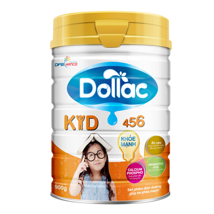 Sữa Bột Dollac Kid 456 900g