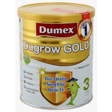 Sữa bột Dumex Dugrow Gold 3 - hộp 400g (dành cho trẻ từ 1 - 3 tuổi)