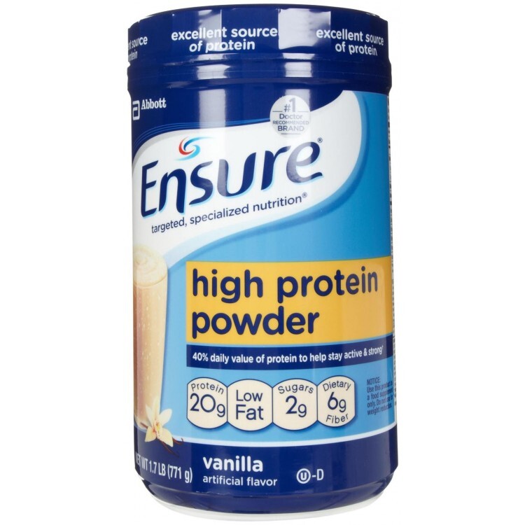 Sữa bột Ensure High Protein Powder của Mỹ  - hộp 771g