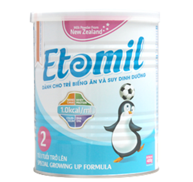 Sữa Bột Etomil số 2-400 gam