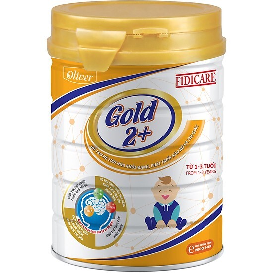 Sữa bột Fidicare Gold 2+ 900g
