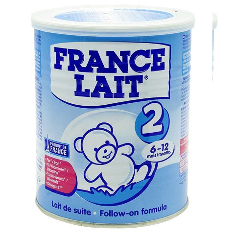 Sữa bột France Lait số 2 - 900g, 6 - 12 tháng