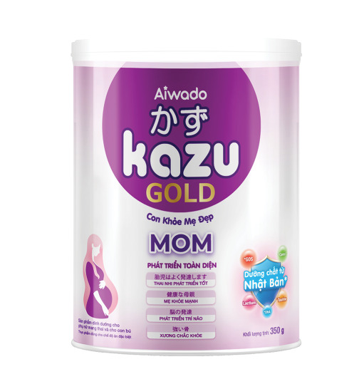 Sữa bột Kazu Mom Gold 350g (cho mẹ bầu)