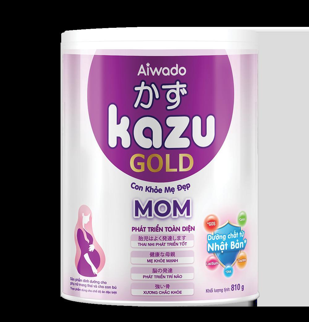 Sữa bột Kazu Mom Gold 810g (cho mẹ bầu)