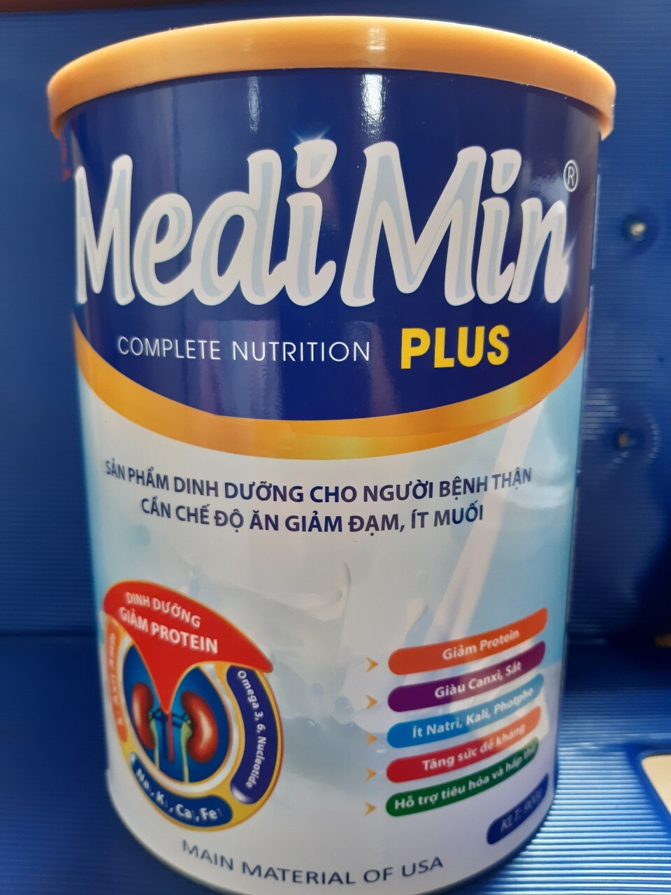 Sữa bột MediMin Plus - 900g( Dinh dưỡng dành cho người bệnh thận)