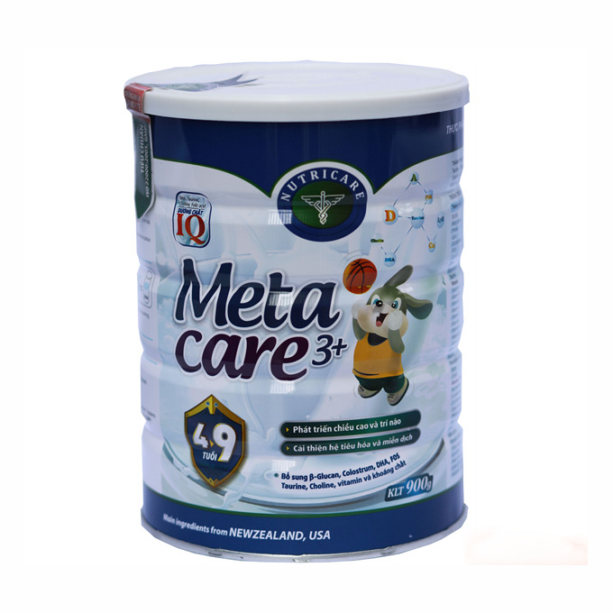 Sữa bột Nutricare Metacare 3+ - hộp 900g (dành cho trẻ từ 3 tuổi trở lên)