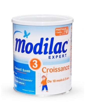 Sữa bột Modilac Expert Croissance 3 - hộp 900g (dành cho trẻ từ 10 tháng - 3 tuổi)