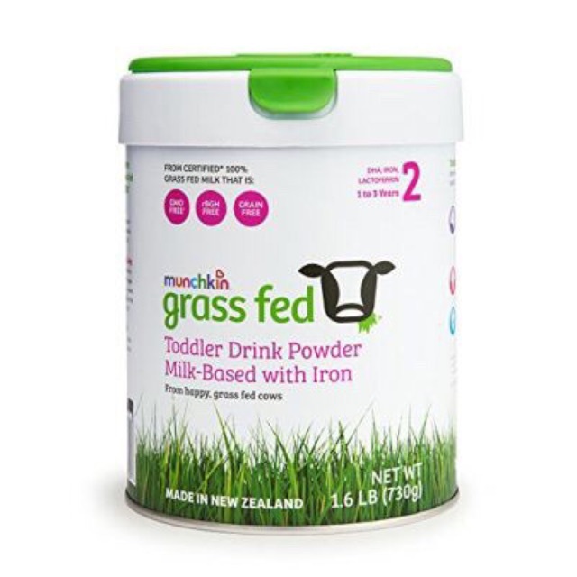 Sữa bột Munchkin Grass fed Úc số 2 - 730g, dành cho trẻ từ 6-12 tháng