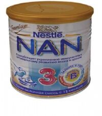 Sữa bột Nan 3 Nga - hộp 800g (dành cho trẻ từ 1 - 3 tuổi)