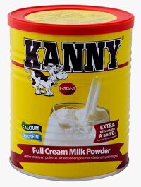 Sữa bột nguyên kem Kanny - hộp 900g