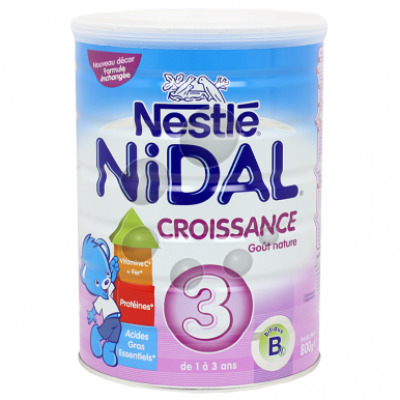 Sữa bột Nidal Croissance số 3 - hộp 800g (dành cho trẻ từ 1 - 3 tuổi)