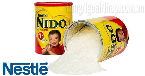 Sữa bột Nestle Nido Kinder 1+ - hộp 800 g (chống táo bón)