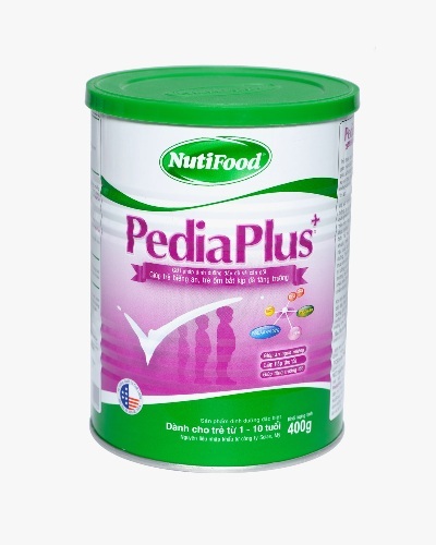 Sữa bột Nutifood Nuti PediaPlus - hộp 400g (dành cho trẻ từ 1 - 10 tuổi)