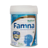 Sữa bột Nutifood Famna số 1 - Lon thiếc 400g (0-6 tháng)