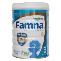 Sữa bột Nutifood Famna số 3 - Lon thiếc 850g (1-2 tuổi)