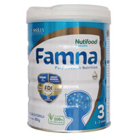 Sữa bột Nutifood Famna số 3 - Lon thiếc 400g (1-2 tuổi)